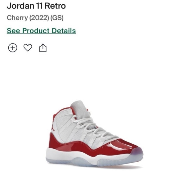 Nike Jordan 11 retro Cherry size no box - Main Image